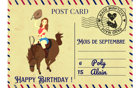 JOYEUX ANNIVERSAIRE à nos BLUE JEANS